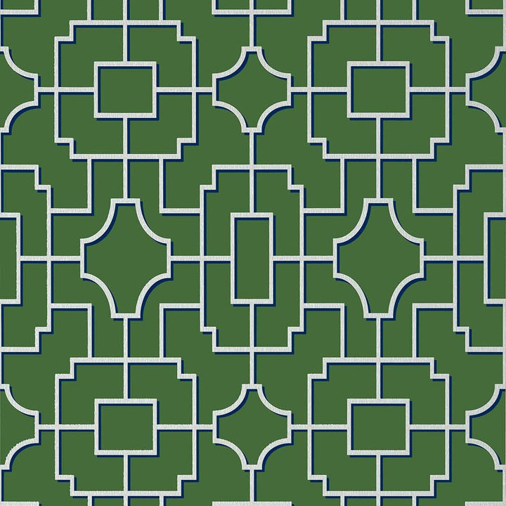 Fretwork-Behang-Tapete-Thibaut-Emerald-Rol-T20874-Selected Wallpapers