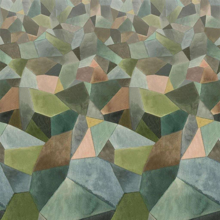 Geo Moderne-behang-Tapete-Designers Guild-Jade-Set-PDG1110/01-Selected Wallpapers