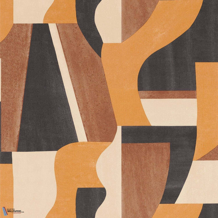 Gino-Behang-Tapete-Casamance-Cognac-Rol-76001222-Selected Wallpapers