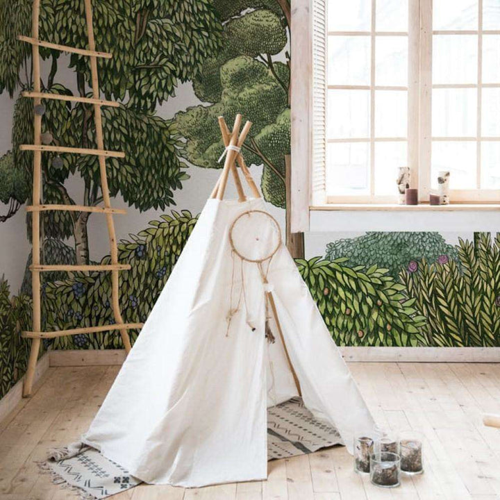 Green Forest-behang-Tapete-Coordonne-Selected Wallpapers