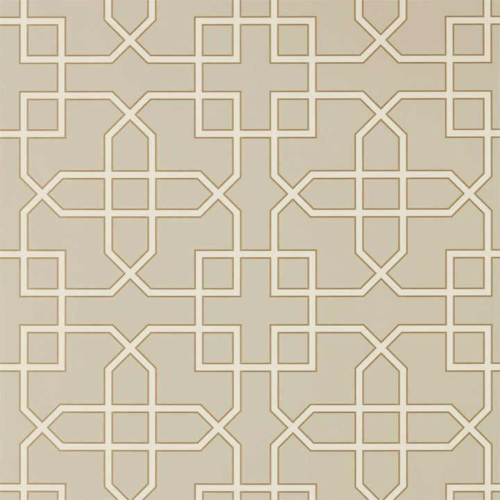 Hampton Trellis-behang-Tapete-Sanderson-Linen-Rol-216659-Selected Wallpapers