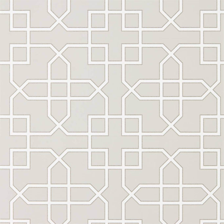 Hampton Trellis-behang-Tapete-Sanderson-Grey-Rol-216661-Selected Wallpapers