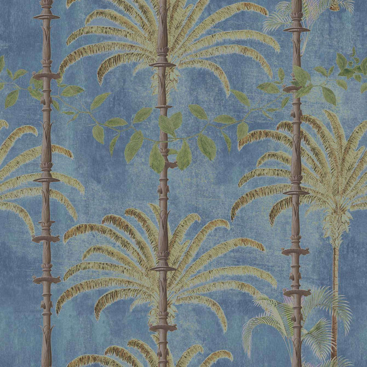 Havana-behang-Tapete-Mind the Gap-Blue-300 cm (standaard)-WP20490-Selected Wallpapers