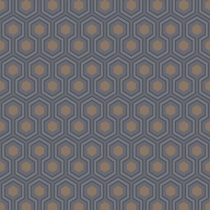 Hicks' Hexagon-behang-Tapete-Cole & Son-Soot-Rol-95/3015-Selected Wallpapers