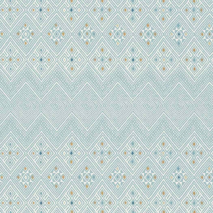 High Plains-Behang-Tapete-Thibaut-Spa Blue-Rol-T13229-Selected Wallpapers