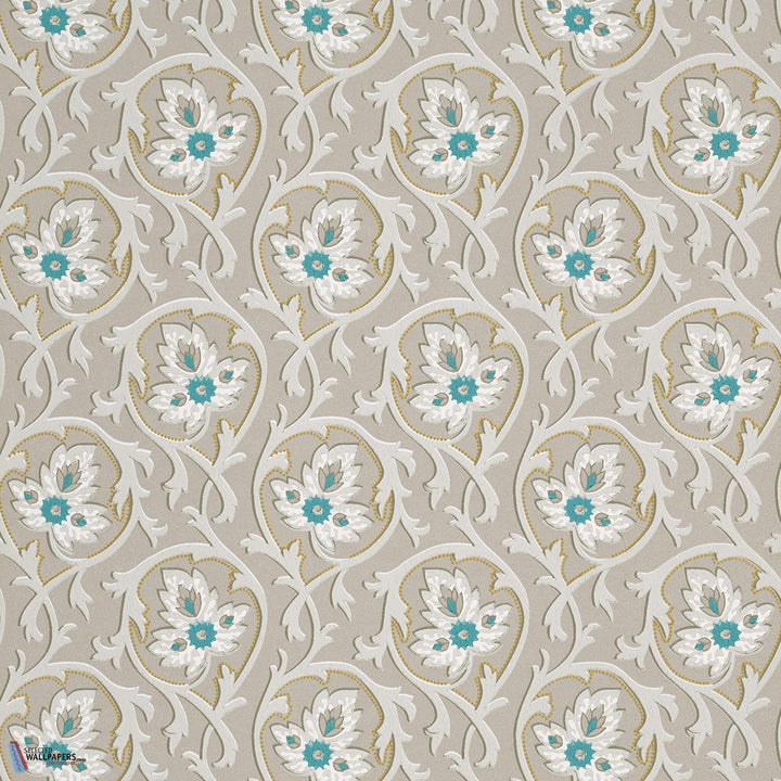 Hoja-behang-Tapete-Little Greene-Cool Arbour-Rol-0263HOCOOLA-Selected Wallpapers