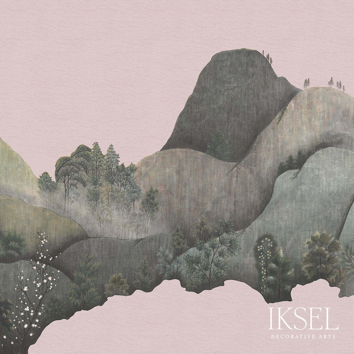 Japanese Mountains behang