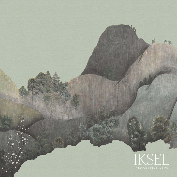 Japanese Mountains behang