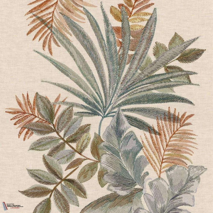 Jardin Ephemere-behang-Tapete-Casamance-Terre de Sienne-Meter (M1)-70753590-Selected Wallpapers