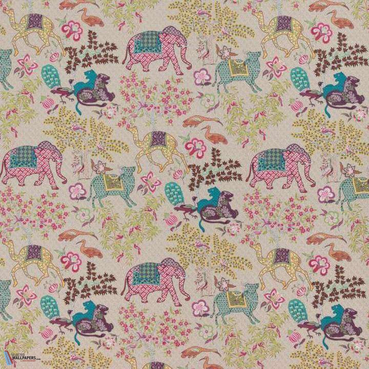 Jardin de Mysore-behang-Tapete-Pierre Frey-Multicolore-Meter (M1)-FP310001-Selected Wallpapers