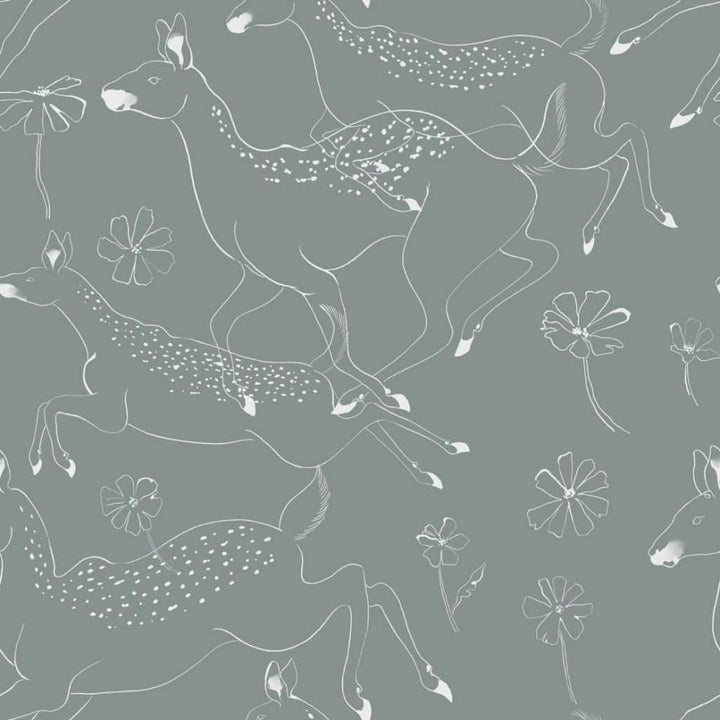 Jumping Bambis-behang-Tapete-Coordonne-Cloud-Rol-9700163-Selected Wallpapers