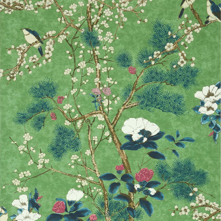 Katsura-Behang-Tapete-Thibaut-Emerald-Rol-T13623-Selected Wallpapers