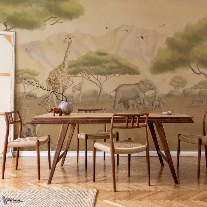 L'Arbre aux secrets-behang-Tapete-Les Dominotiers-Selected Wallpapers