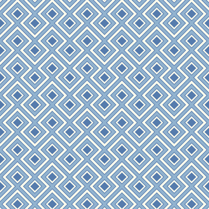 La Fiorentina Small-Behang-Tapete-GP&J Baker-Blue-Rol-BW45098.1-Selected Wallpapers