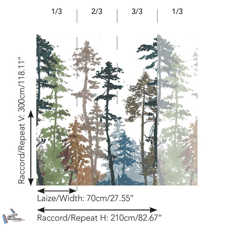 La Sapiniere-Behang-Tapete-Pierre Frey-Selected Wallpapers