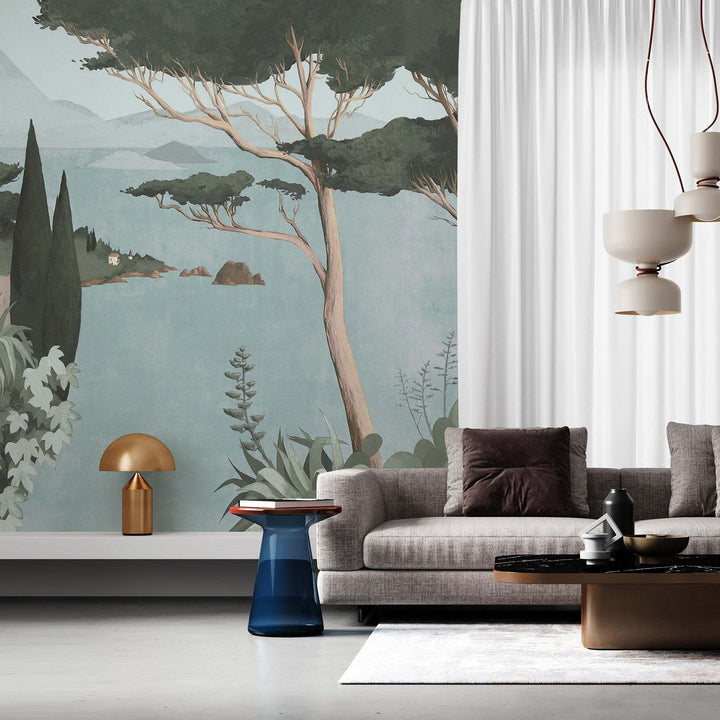 Lago di Garda-behang-Tapete-Les Dominotiers-Selected Wallpapers