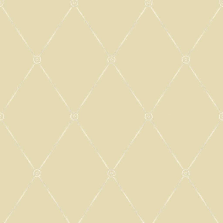 Large Georgian Rope Trellis-Behang-Tapete-Cole & Son-Oat-Rol-100/13063-Selected Wallpapers