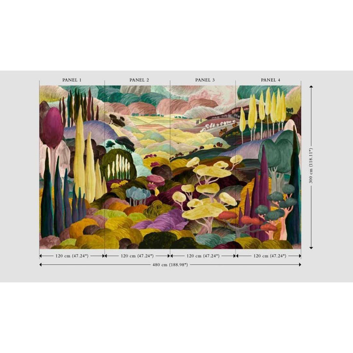 Les Songes Toscans-behang-Tapete-Arte-Selected Wallpapers