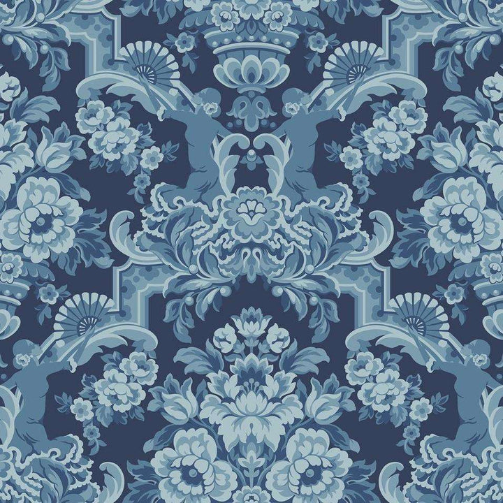 Lola-behang-Tapete-Cole & Son-China Blue-Rol-117/13041-Selected Wallpapers