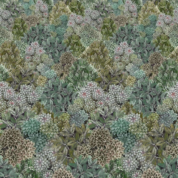 Madhya-behang-Tapete-Designers Guild-Moss-Set-PDG1135/01-Selected Wallpapers