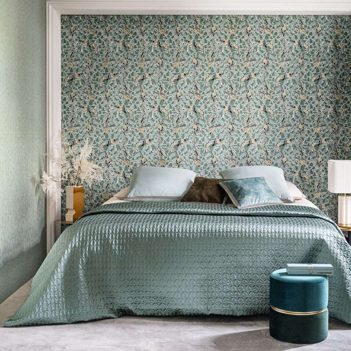 Majoliques-behang-Tapete-Casamance-Selected Wallpapers