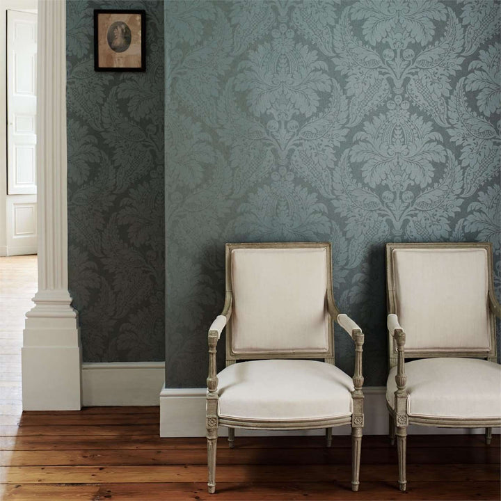 Malmaison Damask-behang-Tapete-Zoffany-Selected Wallpapers