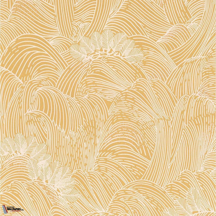 Maree Haute-Behang-Tapete-Casamance-Miel-Rol-75902038-Selected Wallpapers