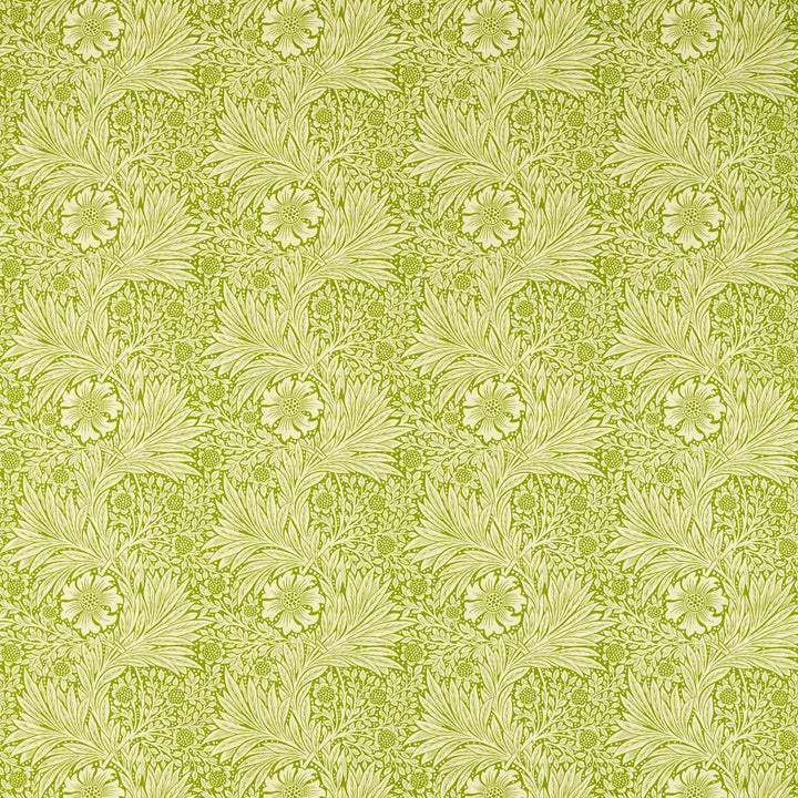 Marigold stof-Fabric-Tapete-Morris & Co-Cream/Sap Green-Meter (M1)-226982-Selected Wallpapers