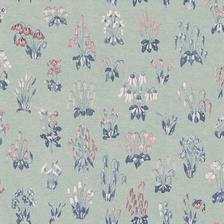 Millefleur-Behang-Tapete-Little Greene-Chambray-Rol-0260MFCHAMB-Selected Wallpapers