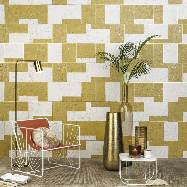 Modern Mosaic-behang-Tapete-Omexco by Arte-Selected Wallpapers