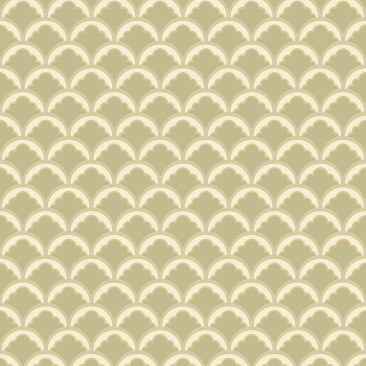 Mount Temple Small-Behang-Tapete-GP&J Baker-Sage-Rol-BW45099.5-Selected Wallpapers