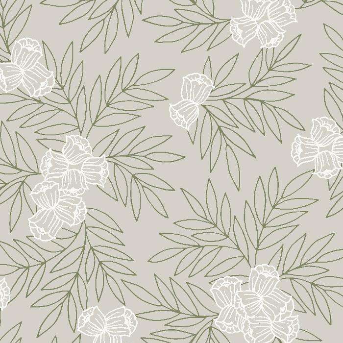 Muguets-behang-Tapete-Isidore Leroy-Fonte des neiges-Rol-06241406-Selected Wallpapers