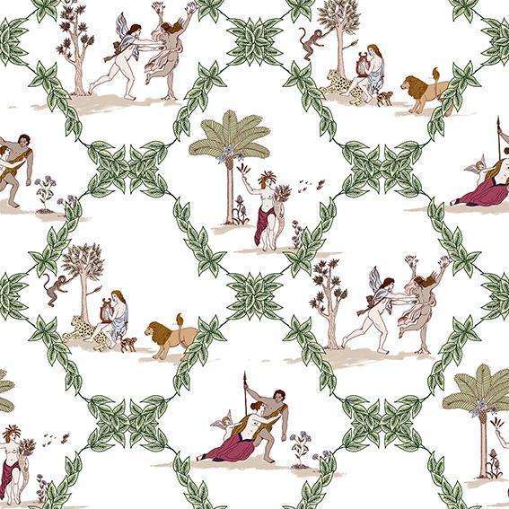 Neo-Bucolic-behang-Tapete-Coordonne-White-Rol-8800053-Selected Wallpapers