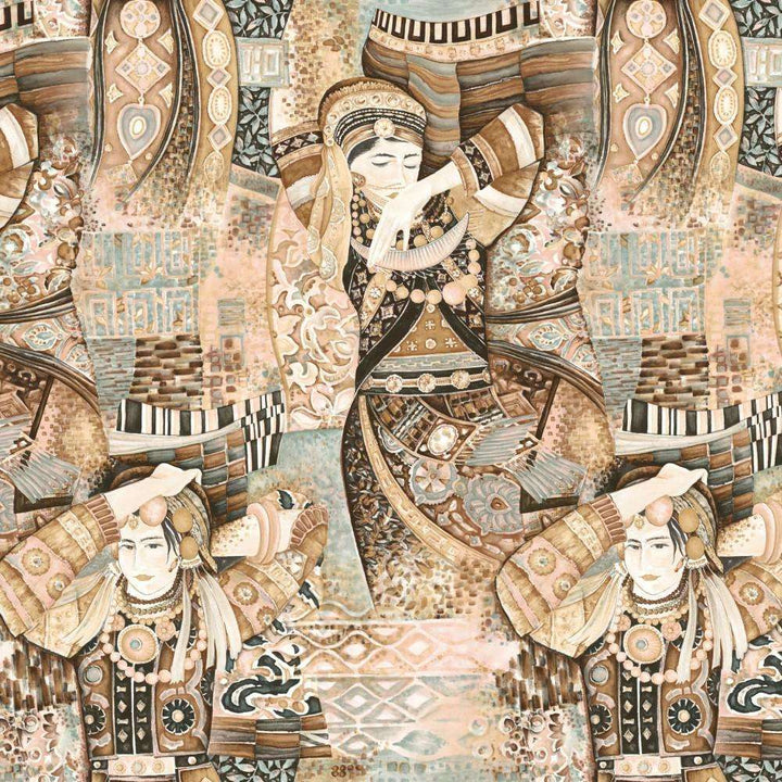 Odisha Dance-behang-Tapete-Arte-Pure Cashmere-Meter (M1)-97640-Selected Wallpapers