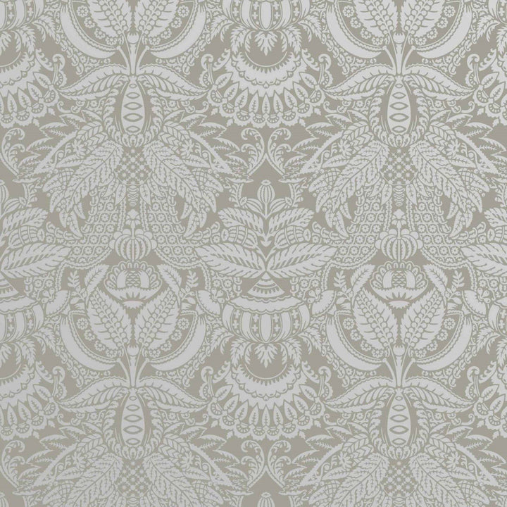 Orangerie-Behang-Tapete-Farrow & Ball-Bespoke Silver-Rol-BP2515-Selected Wallpapers