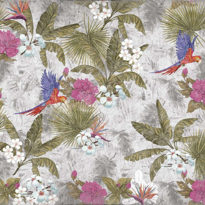 Parrot-Behang-Tapete-INSTABILELAB-03-Vinyl New Middle-parrot03-Selected Wallpapers