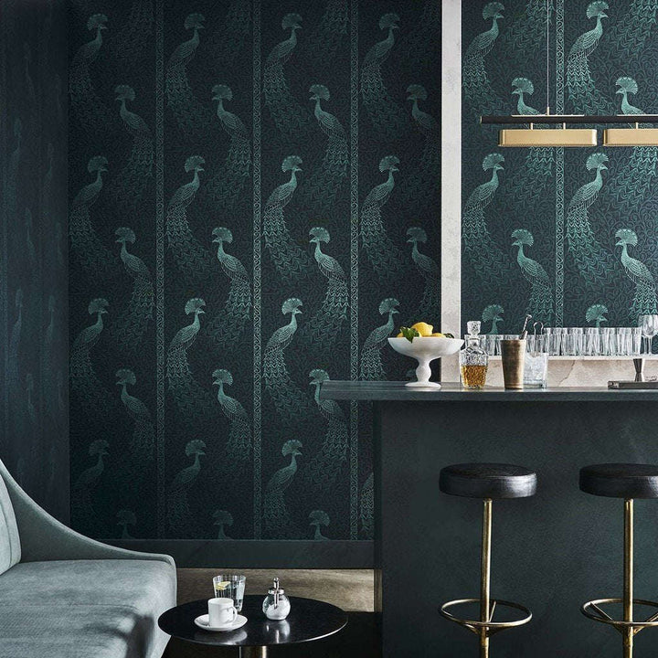 Pavo Parade-behang-Tapete-Cole & Son-Selected Wallpapers