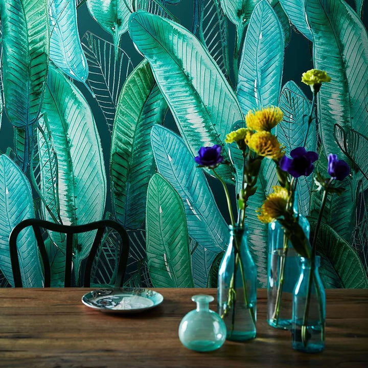 Platano-behang-Tapete-Inkiostro Bianco-Selected Wallpapers