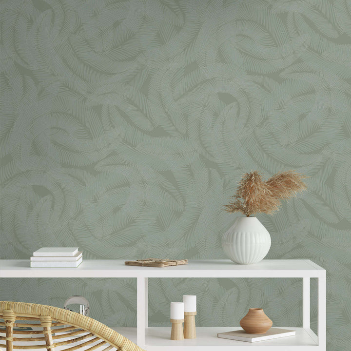 Plumes-behang-Tapete-Isidore Leroy-Selected Wallpapers