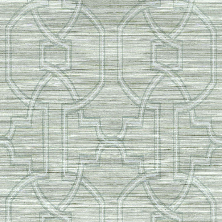 Promenade-Behang-Tapete-Thibaut-Robin's Egg-Rol-T279-Selected Wallpapers