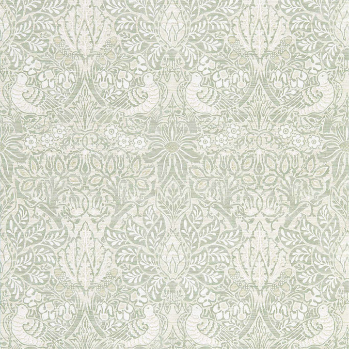 Pure Dove & Rose-behang-Tapete-Morris & Co-Grey Blue-Rol-216522-Selected Wallpapers