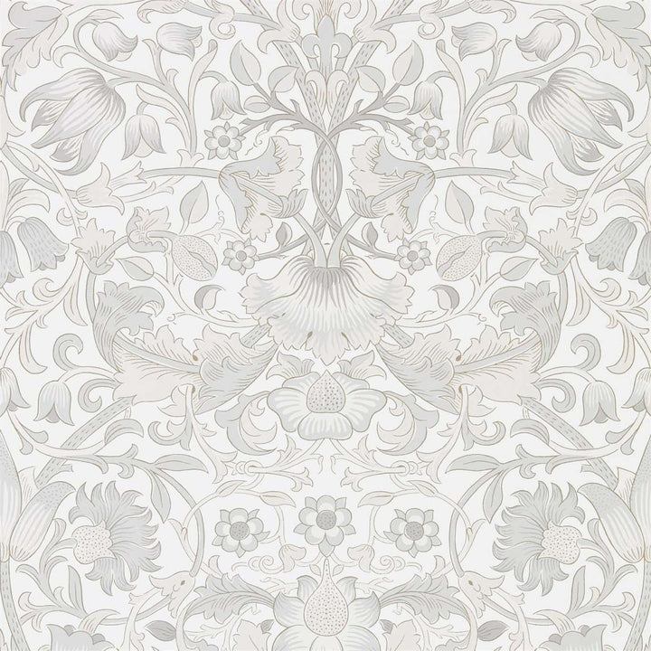 Pure Lodden-behang-Tapete-Morris & Co-Chalk/Eggschell-Rol-216030-Selected Wallpapers