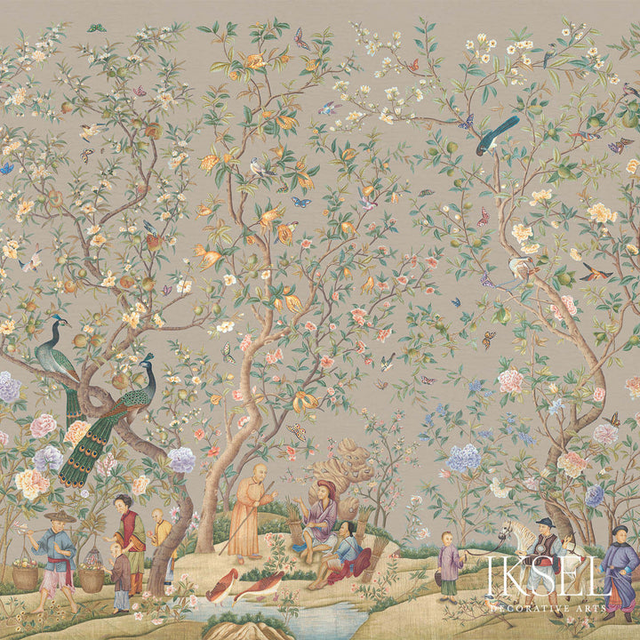 Qianlong Garden behang