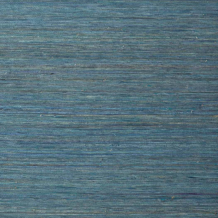 Raffia Palm-Behang-Tapete-Thibaut-Peacock Blue-Rol-T24066-Selected Wallpapers