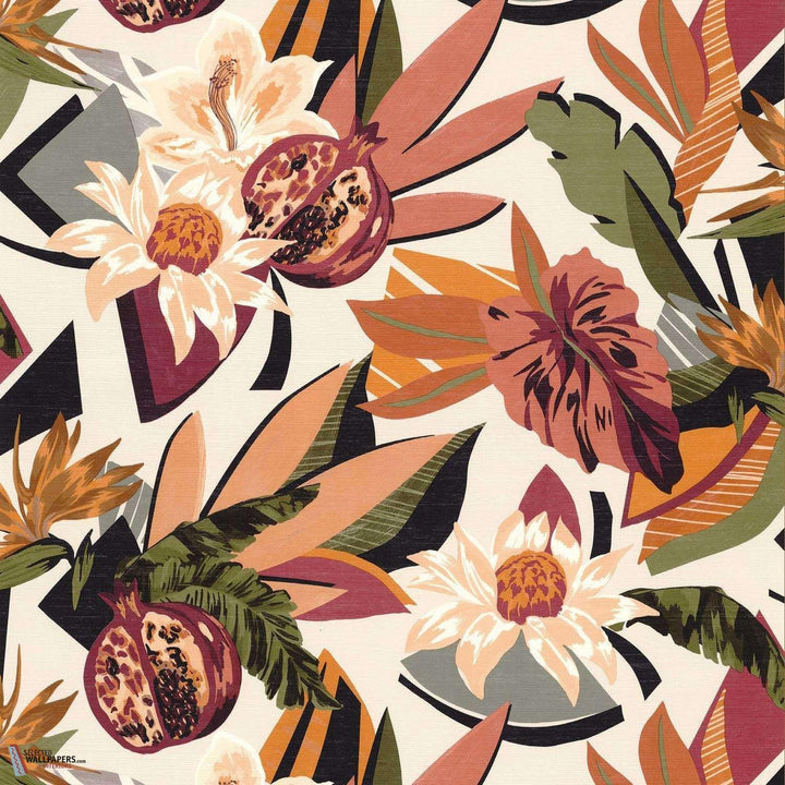 Salvador-Behang-Tapete-Casamance-Grege/Corail-Rol-75531324-Selected Wallpapers