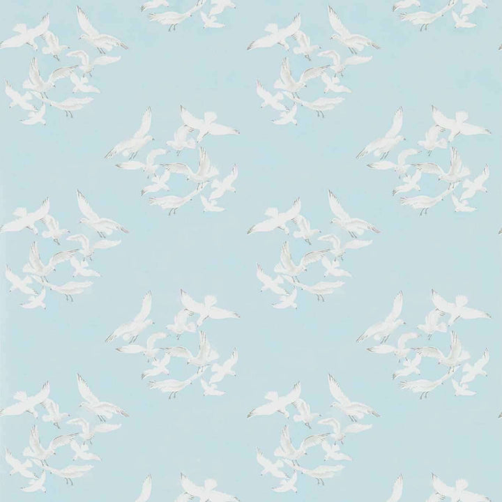 Seagulls-behang-Tapete-Sanderson-Blue-Rol-214585-Selected Wallpapers