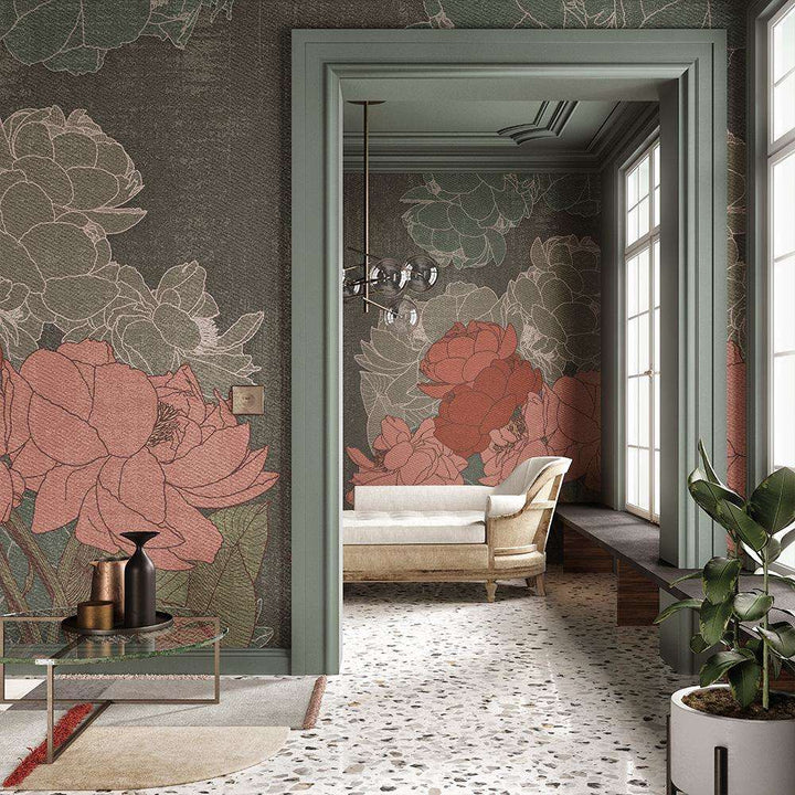 Seraphin-behang-Tapete-Inkiostro Bianco-Selected Wallpapers