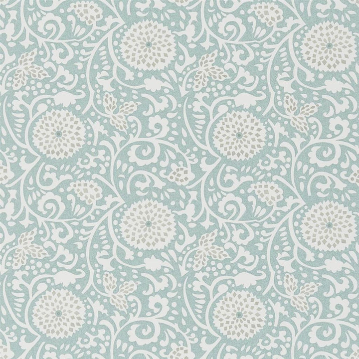 Shaqui-Behang-Tapete-Designers Guild-Eau de Nil-Rol-PDG1147/03-Selected Wallpapers