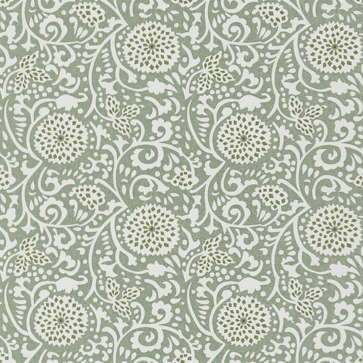 Shaqui-Behang-Tapete-Designers Guild-Vintage Green-Rol-PDG1147/05-Selected Wallpapers
