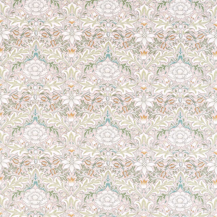 Simply Severn stof-Fabric-Tapete-Morris & Co-Cochineal/Willow-Meter (M1)-226904-Selected Wallpapers